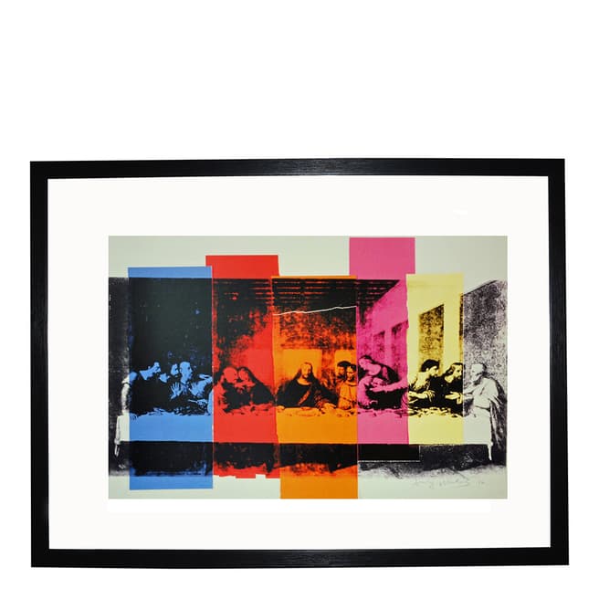 Andy Warhol Detail of The Last Supper, 1986 Framed Print, 36x28cm