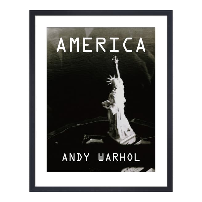 Andy Warhol Statue of Liberty, c.1985 Framed Print, 36x28cm