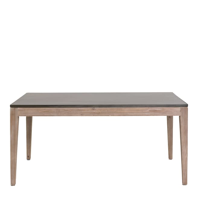 Willis & Gambier Forte Dining - Dining Table (Faux Concrete Top Wood Base) 165*80