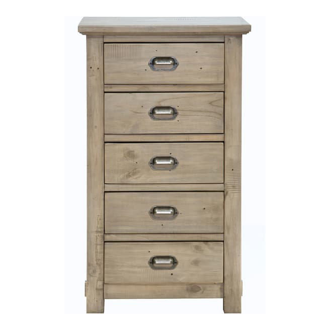 Willis & Gambier West Coast Bedroom - 5 Drawer Tall Chest
