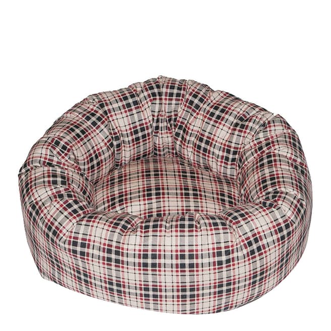 Danish Design Cream/Black Classic Cushion Bed 76x76cm