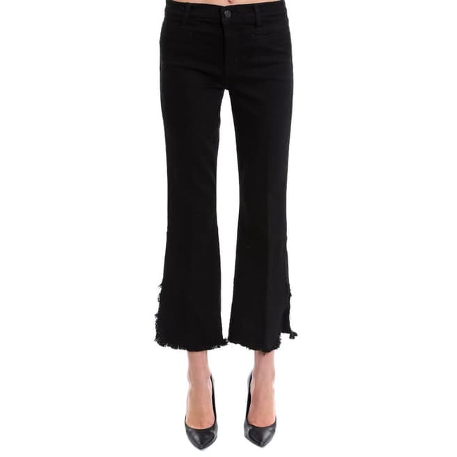 J Brand MID RISE CROP FLARE