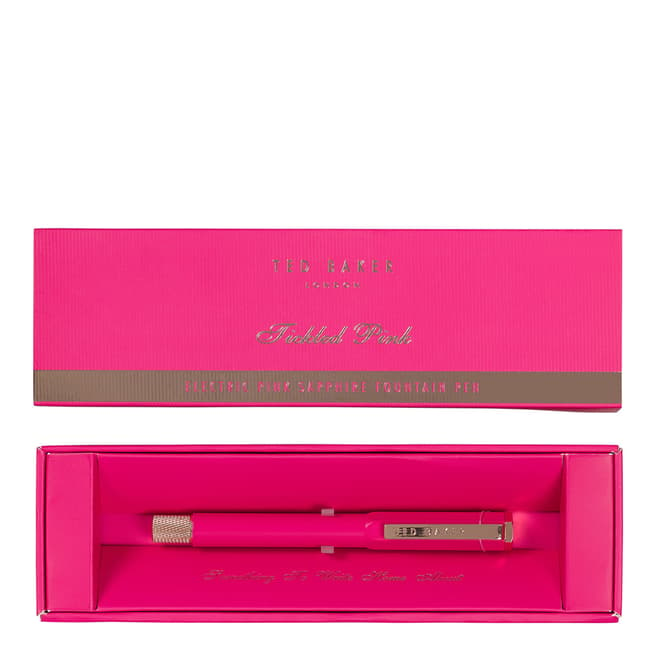 Ted Baker Electric Pink Sapphire Premium Fountain Pen 