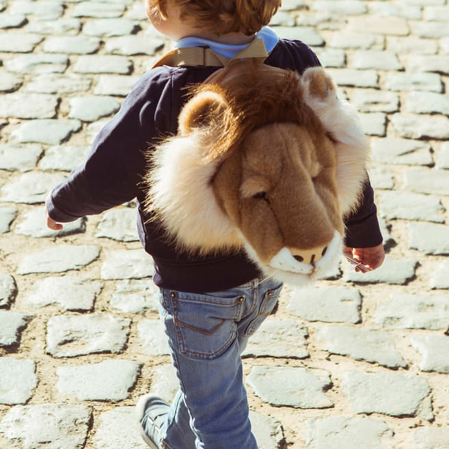 Wild & Soft Lion Head Backpack