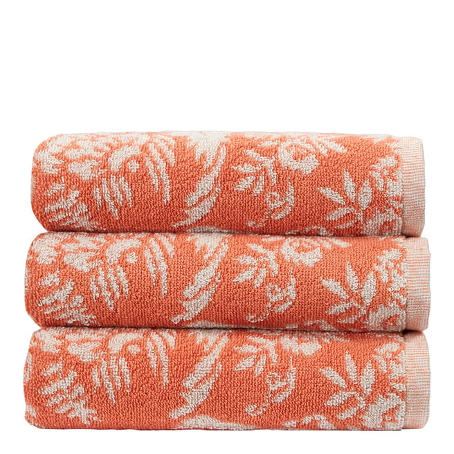 Christy Addison Bath Towel, Terracotta