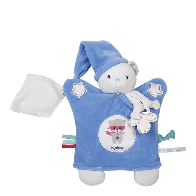 Kaloo Blue Bear Teddy Puppet
