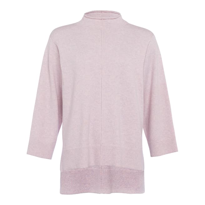 French Connection Lilac Ebba Vhari Wool Blend Jumper