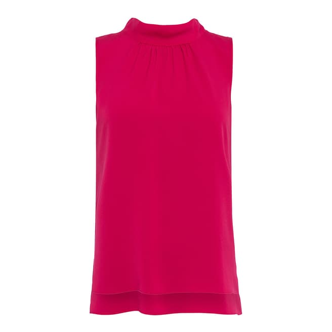 French Connection Mimosa Crepe Light Top