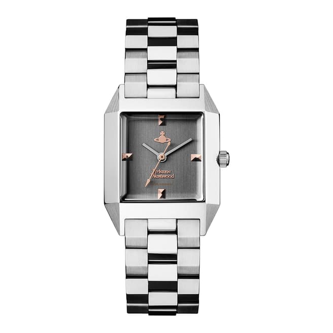 Vivienne Westwood Grey/Silver Portobello Stainless Steel Watch