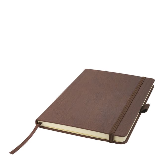 Journal Books Brown Wood Appearance Notebook