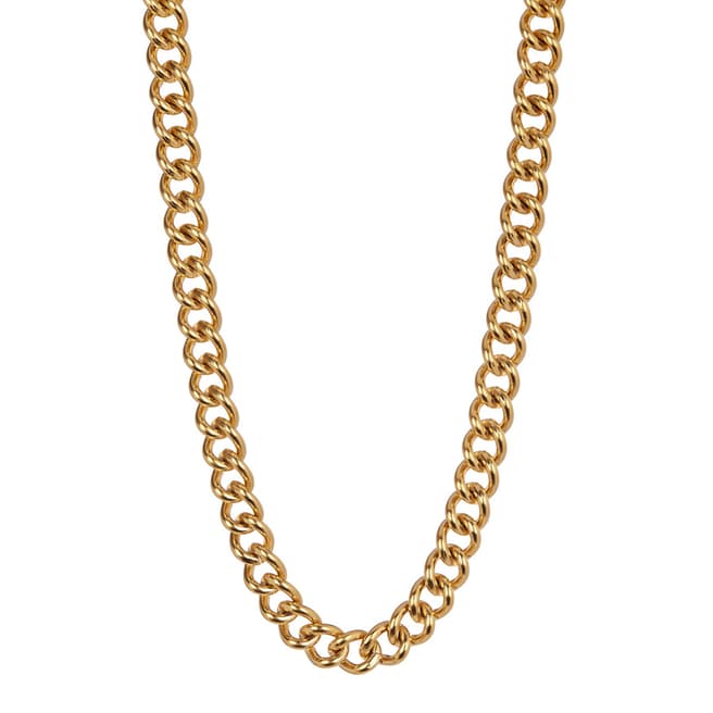 Stephen Oliver Men's Gold Cable Necklace