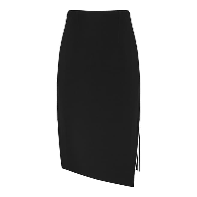 Reiss Black Clemence Skirt