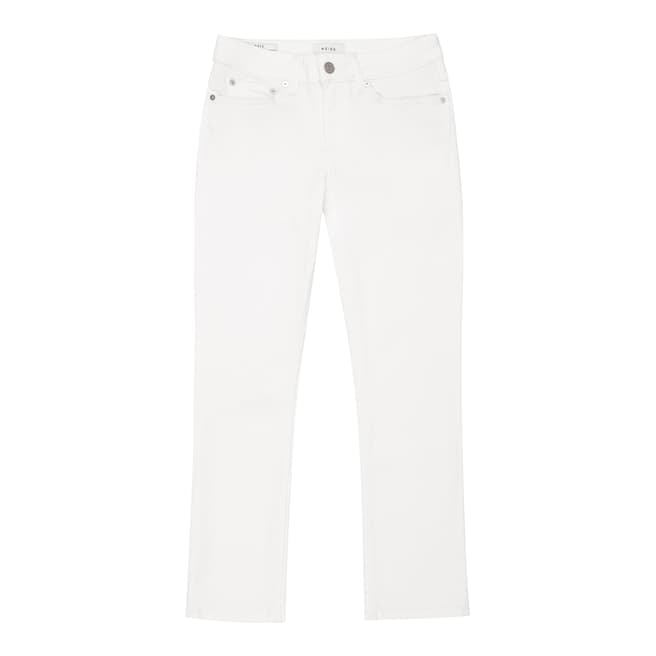 Reiss White Faye Skinny Jeans