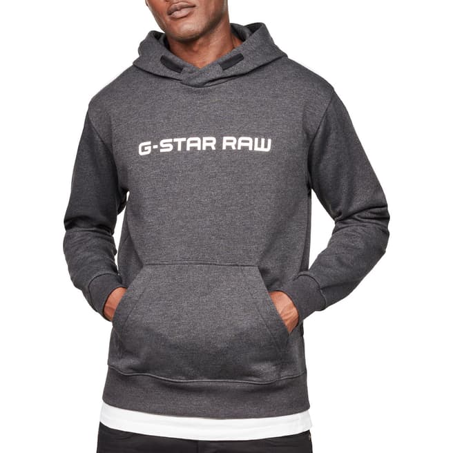G-Star Grey Loaq Hooded Sweater