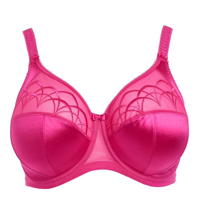 Elomi Hot Pink Cate Underwired Full Cup Banded Bra