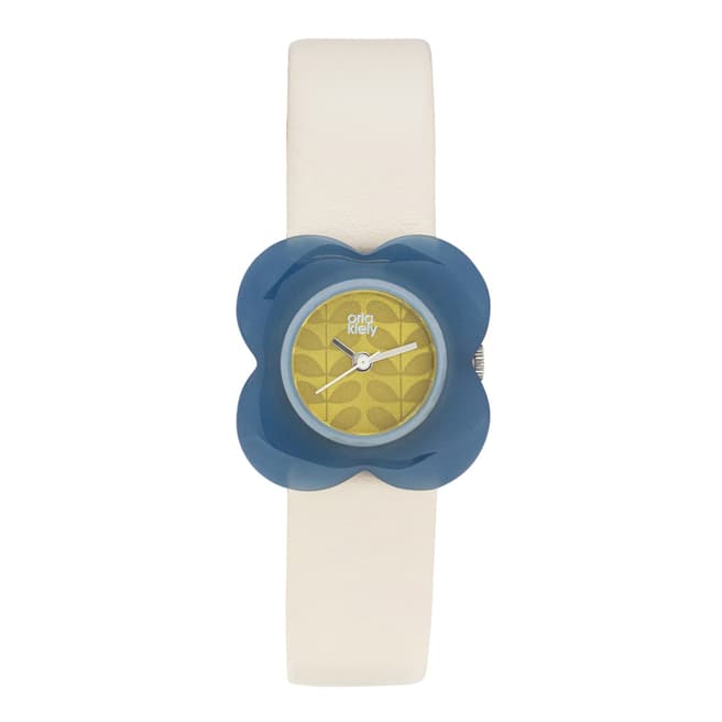 Orla Kiely Cream Poppy Watch