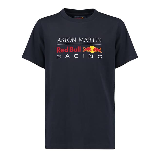 Red Bull Racing Navy Large Logo T Shirt