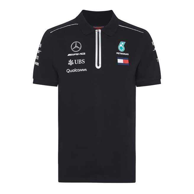 Mercedes AMG-Petronas Motorsport Men's Black Polo