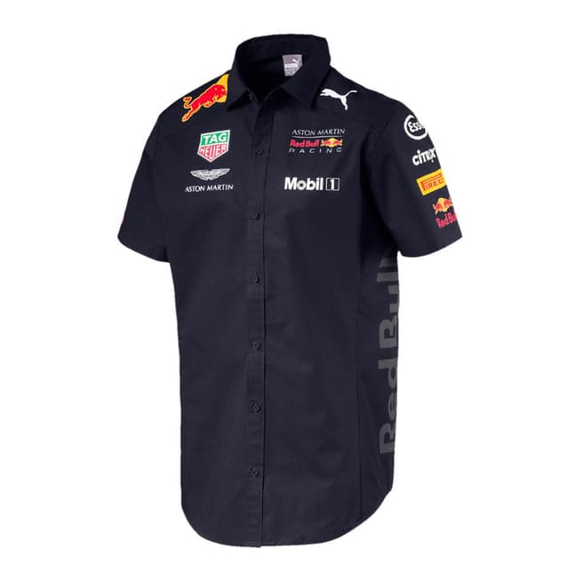 Red Bull Racing Men's Navy Team Shirt