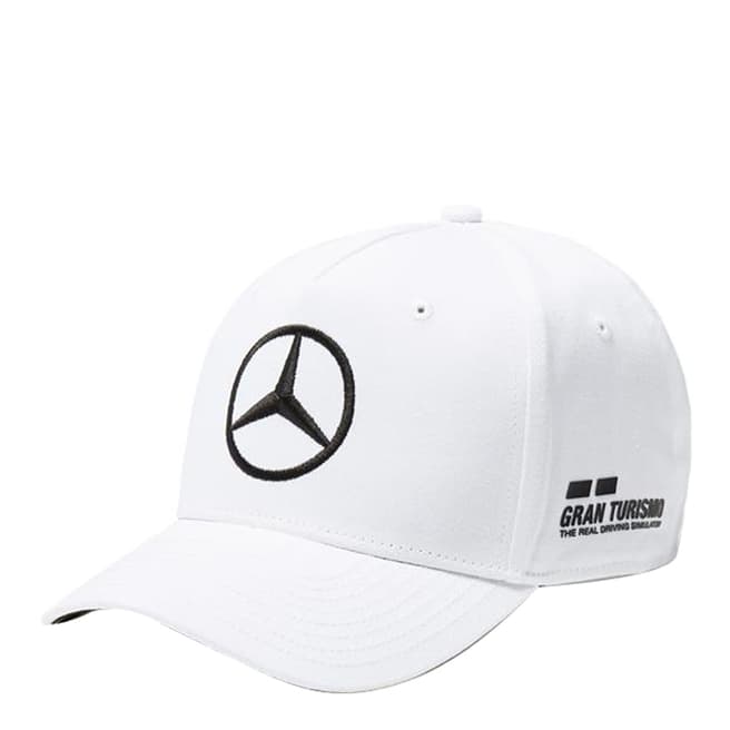 Mercedes AMG-Petronas Motorsport White Baseball Hamilton Drivers Cap