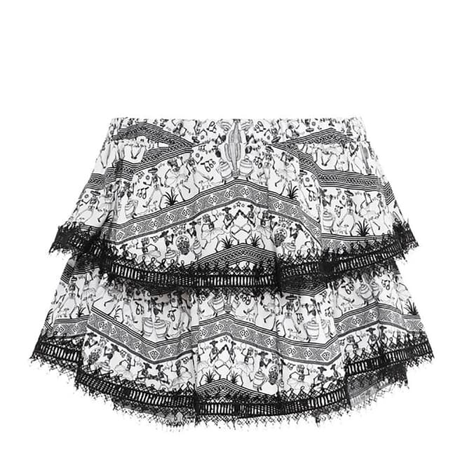 Paolita Black/White Catrina Skirt