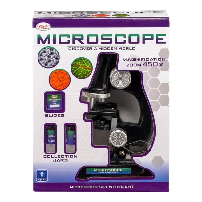 Toyrific Kids Microscope Set with Light