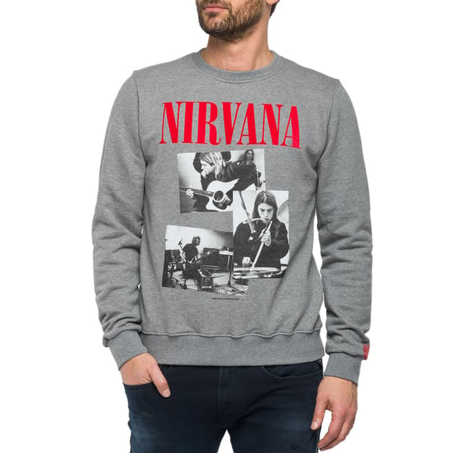 Replay Grey Nirvana Sweatshirt
