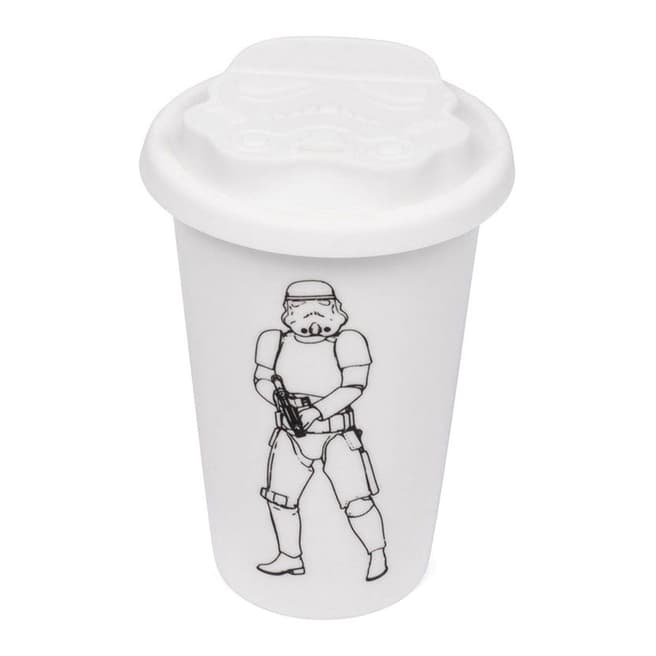 Thumbs Up White Original Stormtrooper Ceramic Travel Mug