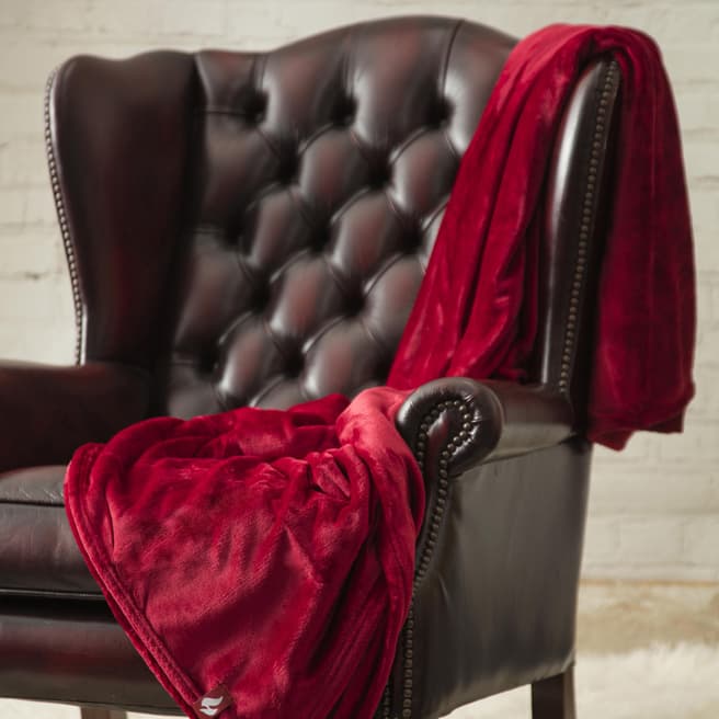 Belledorm Heat Holder Blanket 1.7 Tog, Cranberry