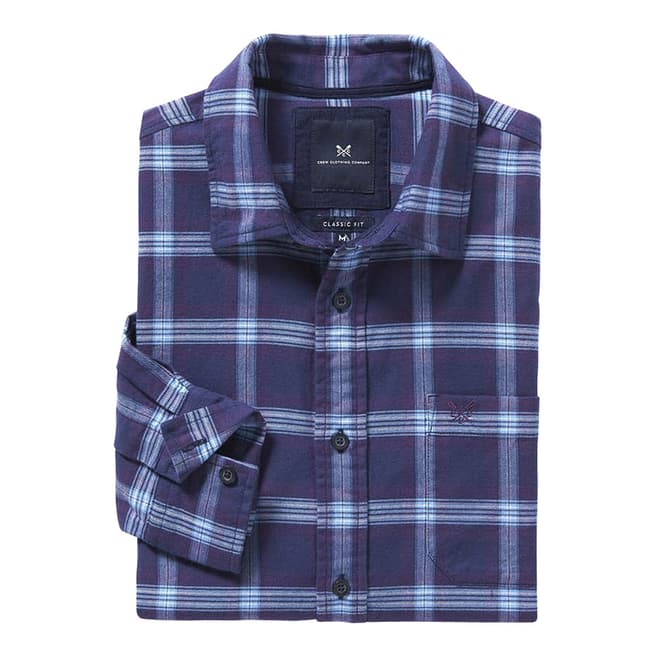 Crew Clothing Blackberry Aldbey Classic Check Shirt