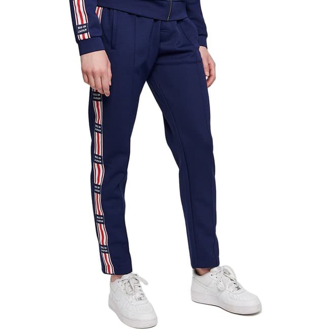 Zoe Karssen Medieval Blue Relaxed Fit Track Pants