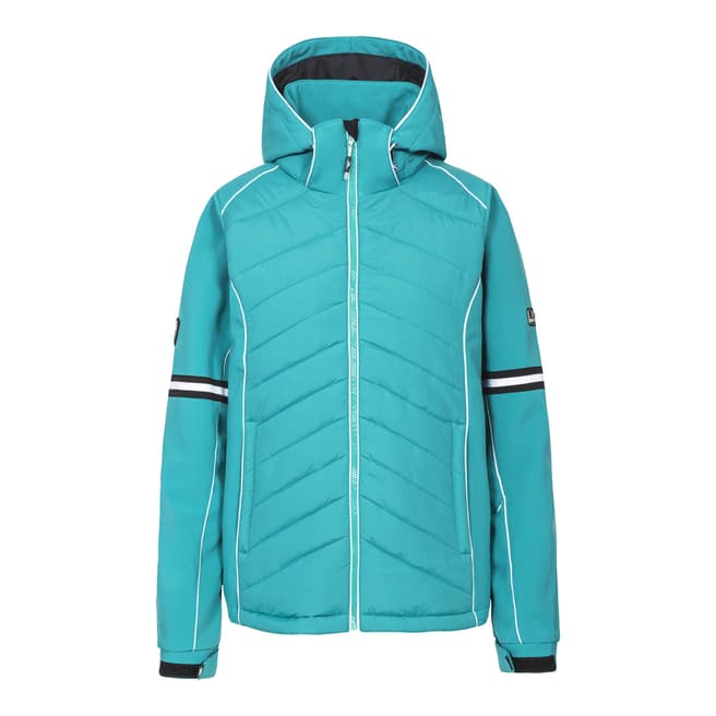 Trespass Turquoise Larne Ski Jacket