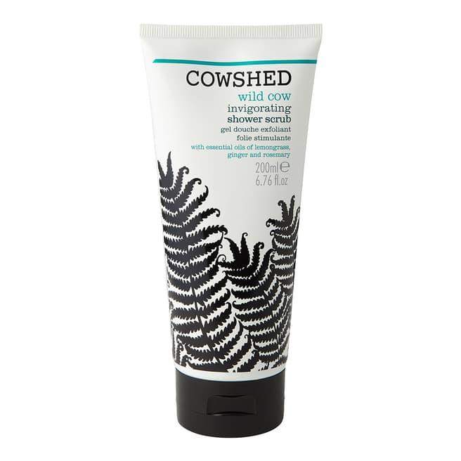 Cowshed Wild Cow Invigorating Shower Scrub 200ml