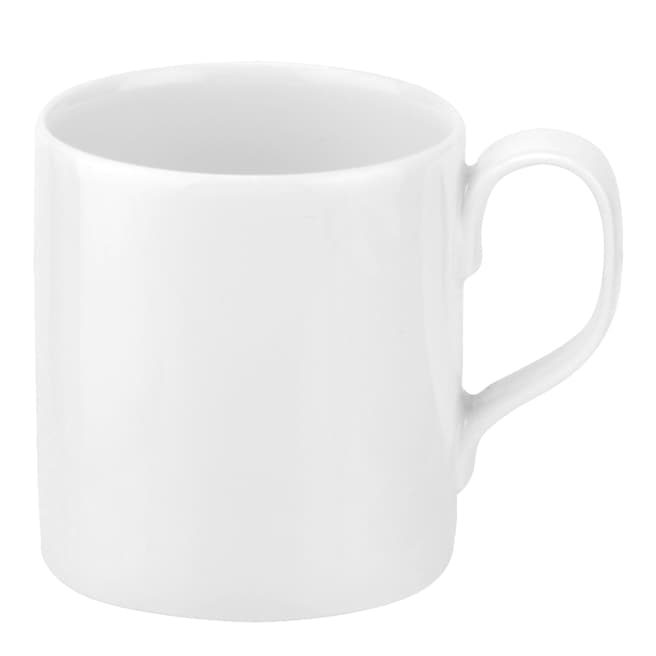 Portmeirion Set of 4 White Choices Mugs 3 fl.oz