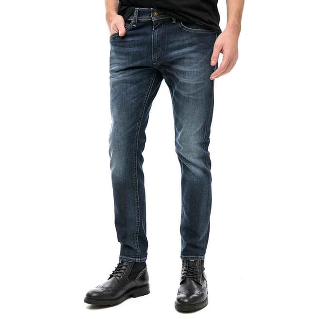 Diesel Indigo Thommer Slim Stretch Jeans