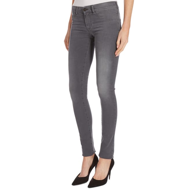 Diesel Charcoal Livier Stretch Jeggings