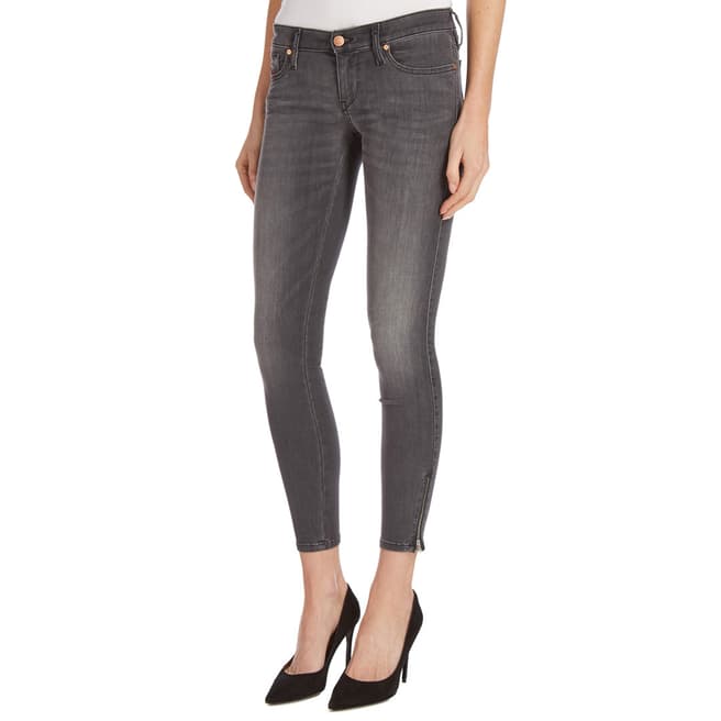 Diesel Charcoal Skinzee Stretch Jeans