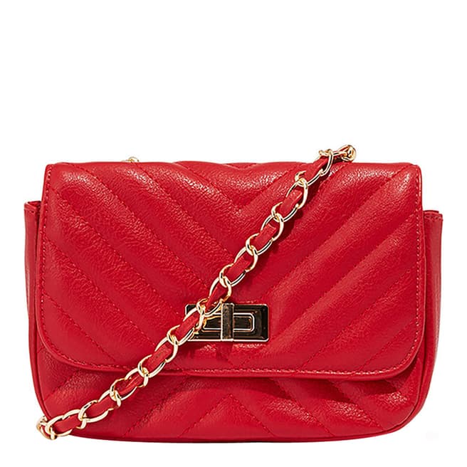 Oasis Mid Red Quilted Opera Bag