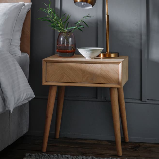 Gallery Living Northam 1 Drawer Side Table