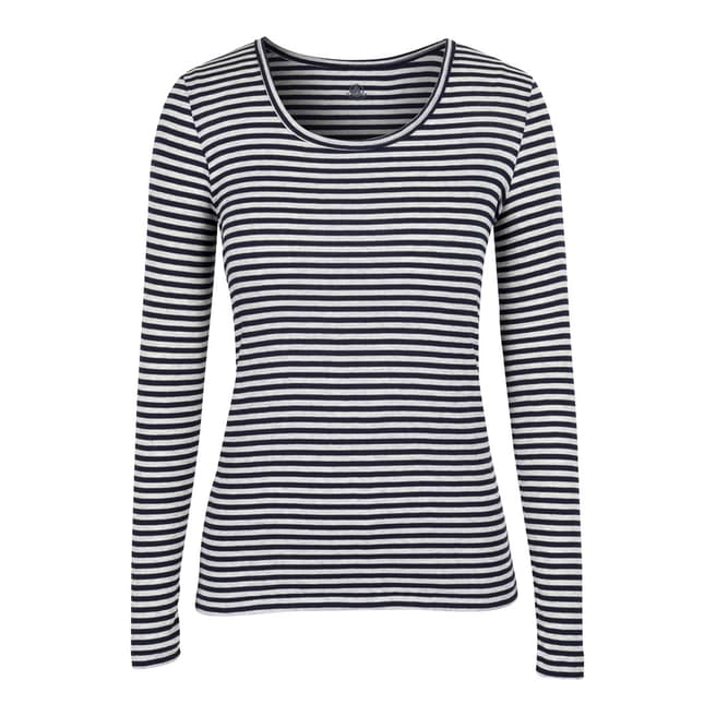 Petit Bateau Multi Striped Colette Cotton-Jersey T-shirt