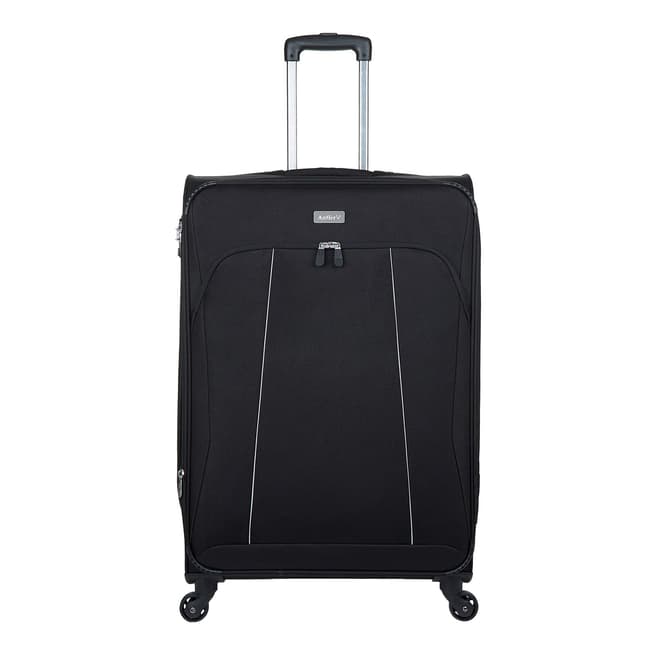 Antler Black Galaxy Exclusive Large Suitcase 78cm