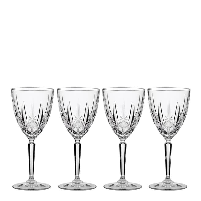 Waterford Set of 4 Sparkle Wine Glasses