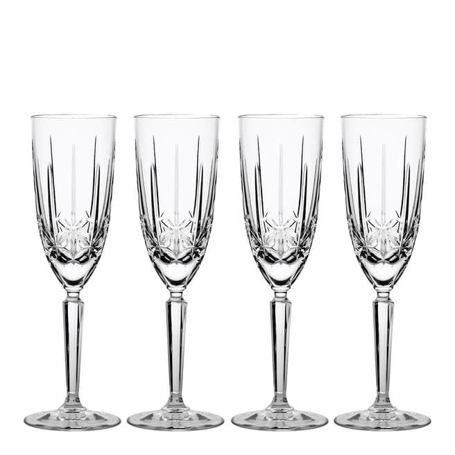 Waterford Set of 4 Sparkle Flutes