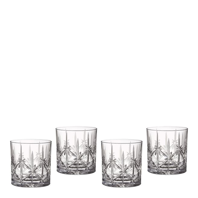 Waterford Set of 4 Marquis Sparkle Old Fashioned Glasses