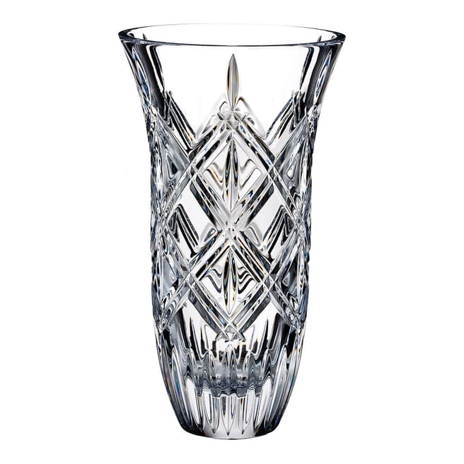 Waterford Marquis Lacey Giftware Curved Vase, 23cm