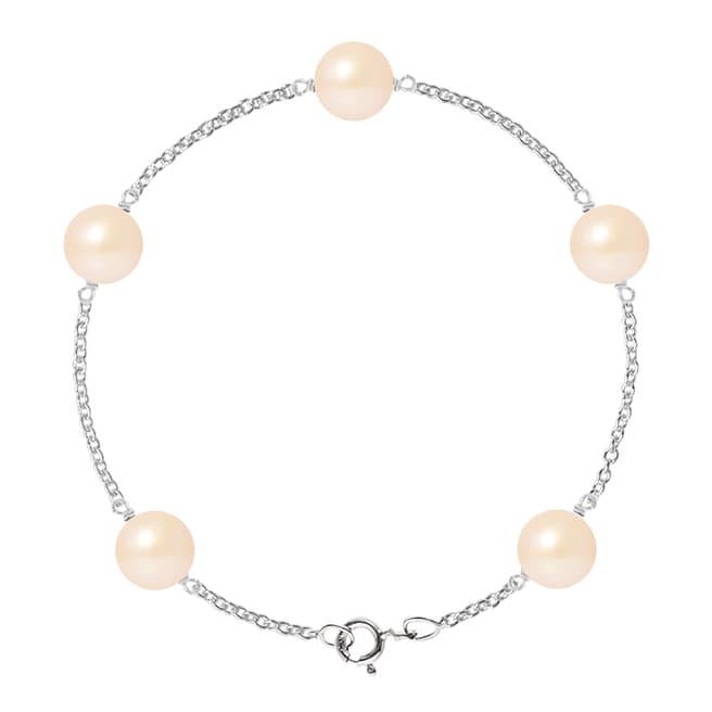 Just Pearl Rose/Pink Freshwater Pearl Bracelet