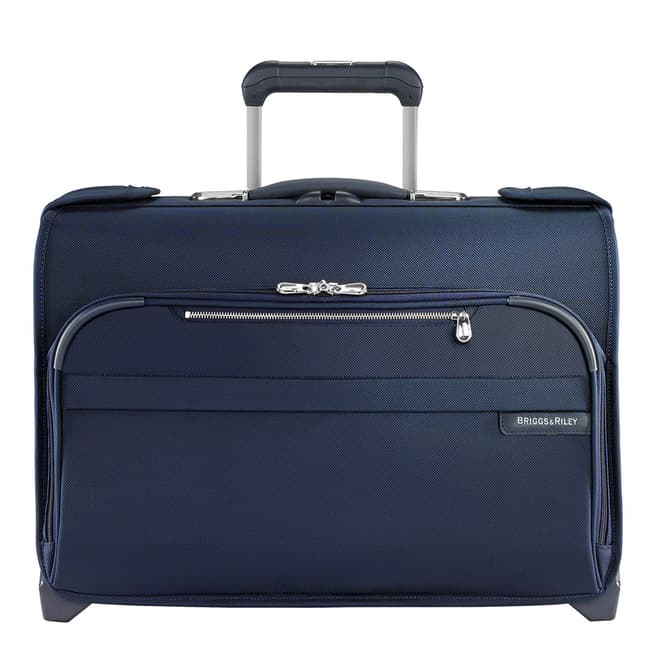 Briggs & Riley Navy Carry-On Wheeled Garment Bag, 53x38x23cm