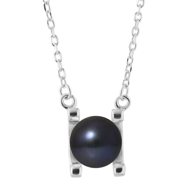 Mitzuko Black Pearl Necklace 10-12mm