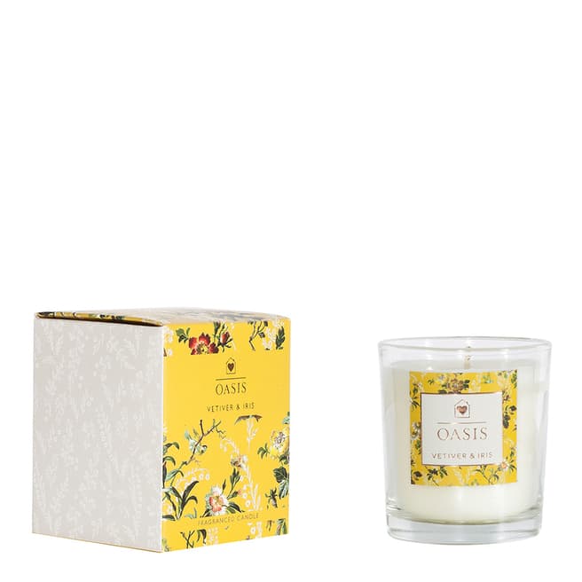 Oasis Vetiver & Iris Glass Candle