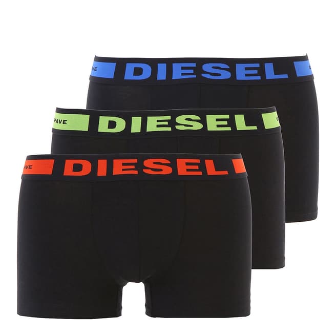 Diesel Black Multi 3 Pack Kory Boxers